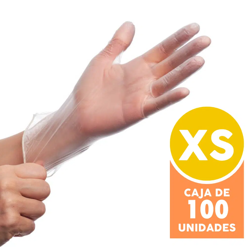 guante vinilo xs