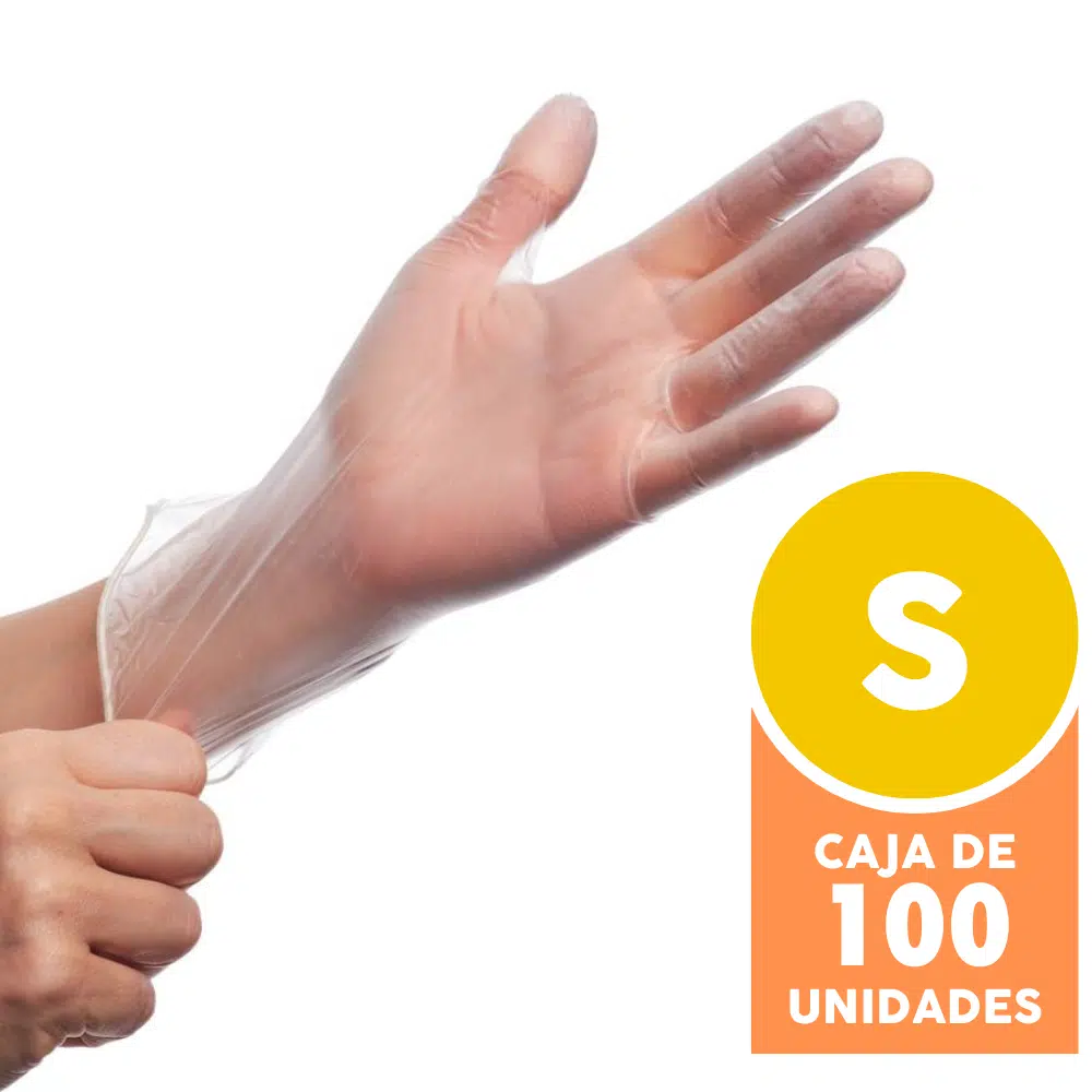 guante vinilo s
