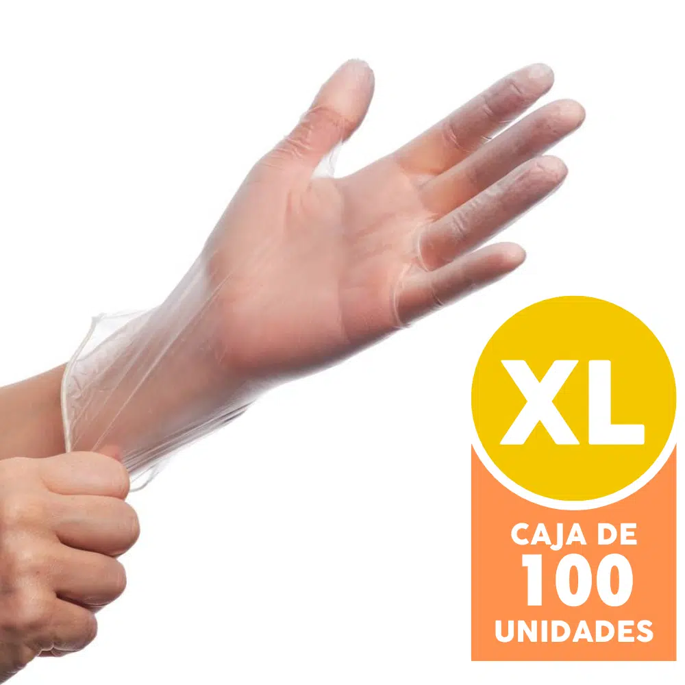 guante vinilo xl